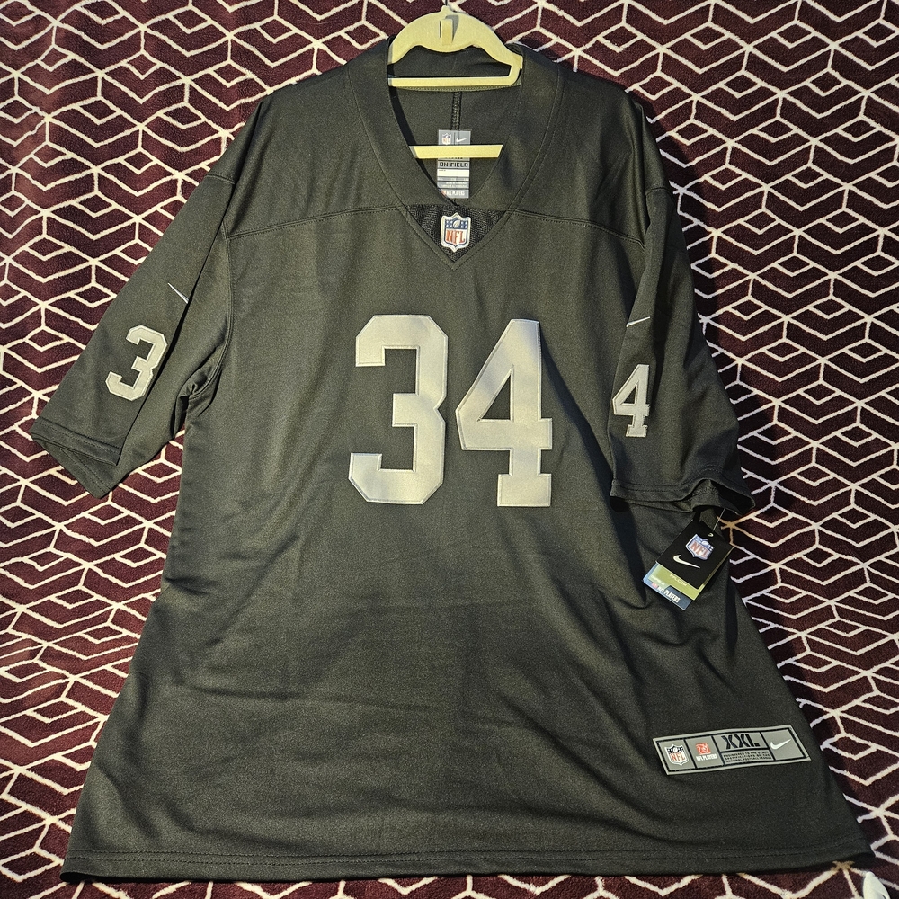 NFL Black and Gray Men's Jersey
